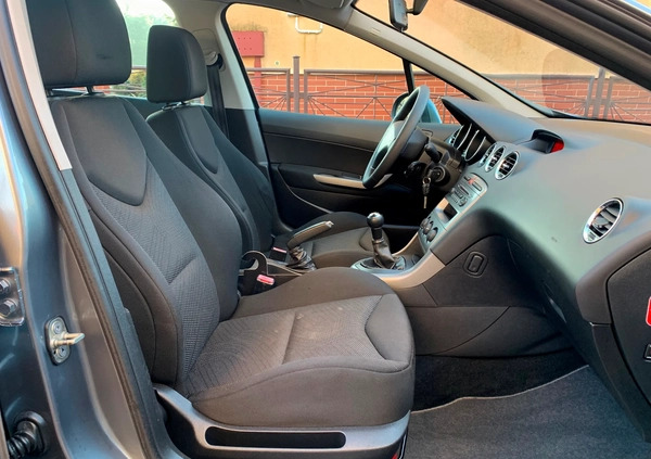 Peugeot 308 cena 21999 przebieg: 177000, rok produkcji 2011 z Gniezno małe 781